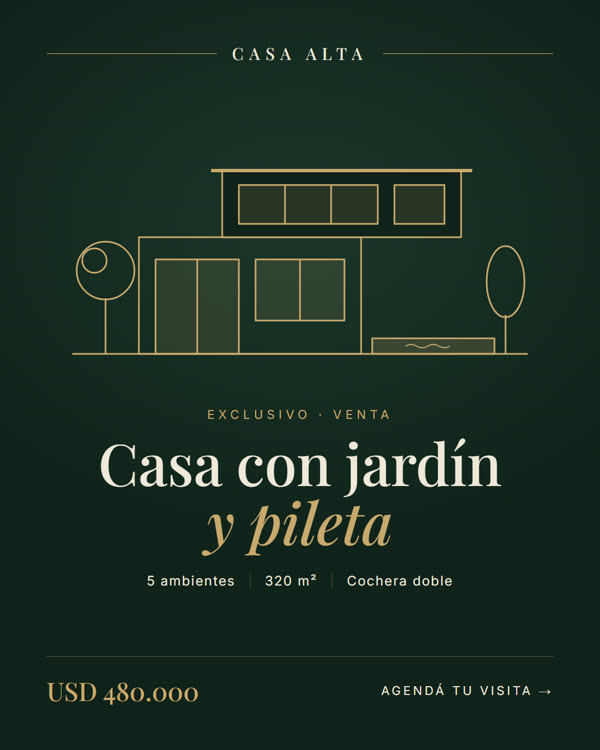 Propiedad en venta para una inmobiliaria